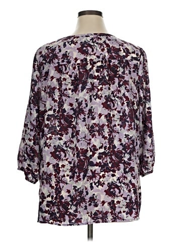 White Stag 3/4 Sleeve Blouse (view 2)