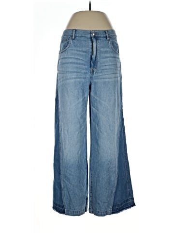 Madewell Wide-Sweep Jeans in Parson Wash: Airy Denim Edition (view 1)