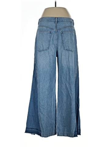 Madewell Wide-Sweep Jeans in Parson Wash: Airy Denim Edition (view 2)