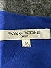 Evan Picone Solid Blue Casual Dress Size 10 - photo 7