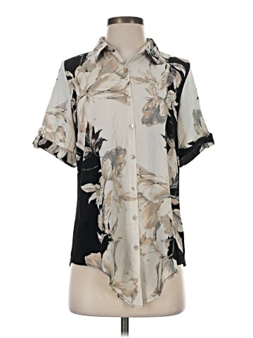 Sara Michelle Short Sleeve Blouse (view 1)