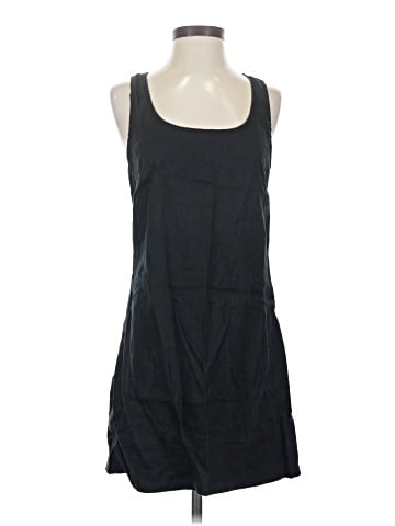 Madewell Cross-Back A-Line Mini Dress in 100% Linen (view 1)