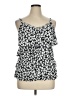INC International Concepts Black Sleeveless Blouse Size XL - photo 1