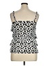INC International Concepts Black Sleeveless Blouse Size XL - photo 2
