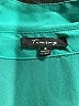 Timing 100% Polyester Teal Long Sleeve Blouse Size S - photo 7