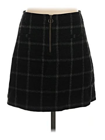 Madewell Plaid Fireside Mini Skirt (view 2)