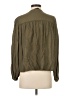 Zara Green Long Sleeve Blouse Size S - photo 2