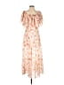 BB Dakota 100% Polyester Floral Pink Casual Dress Size S - photo 1