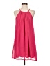 Soprano 100% Polyester Solid Pink Casual Dress Size S - photo 1
