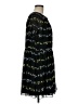 Ann Taylor Print Black Cocktail Dress Size M - photo 4