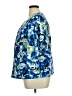 DressBarn Print Blue Blazer Size 14 - photo 5