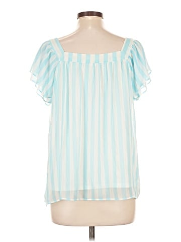 LC Lauren Conrad Short Sleeve Blouse (view 2)