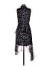 CeCe 100% Polyester Floral Black Cocktail Dress Size 10 - photo 2