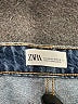 Zara Blue Denim Shorts Size 4 - photo 3