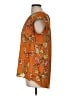 DR2 100% Polyester Orange Sleeveless Blouse Size M - photo 5