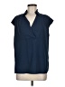 41Hawthorn 100% Polyester Blue Short Sleeve Blouse Size M - photo 1