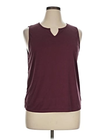 Green Envelope Sleeveless Top (view 1)