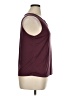 Green Envelope Burgundy Sleeveless Top Size XL - photo 4
