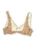 Old Navy Animal Print Brown Swimsuit Top Size M - photo 2