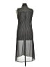 G Collection 100% Cotton Gray Sleeveless Button-Down Shirt Size XL - photo 2
