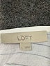 Ann Taylor LOFT 100% Polyester White Sleeveless Blouse Size L - photo 7