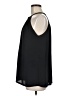 Ecru 100% Polyester Black Sleeveless Blouse Size M - photo 5