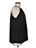 Ecru 100% Polyester Black Sleeveless Blouse Size M - photo 4