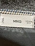MNG Houndstooth Gray Casual Skirt Size M - photo 4