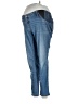Isabel Maternity Solid Blue Jeans Size 8 - photo 1