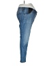 Isabel Maternity Solid Blue Jeans Size 8 - photo 4