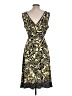 Scarlett Paisley Gold Yellow Cocktail Dress Size 10 - photo 2
