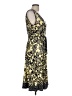 Scarlett Paisley Gold Yellow Cocktail Dress Size 10 - photo 4