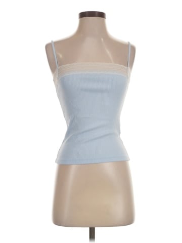 Madewell Lace-Trim Square-Neck Tank (view 1)