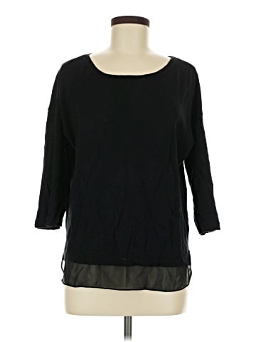 Ann Taylor Factory 3/4 Sleeve Top (view 1)
