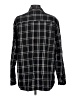 Jachs Girlfriend Plaid Black Long Sleeve Button-Down Shirt Size L - photo 2