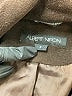 Albert Nipon 100% Wool Brown Black Wool Coat Size 6 - photo 6