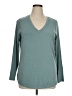 Athleta Teal 3/4 Sleeve T-Shirt Size XL - photo 1