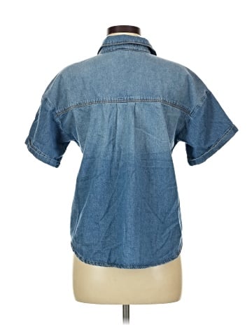 Melrose and Market Short Sleeve Button-Down Shirt (view 2)
