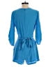 Yumi Kim Solid Blue Romper Size M - photo 2