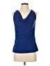 Badgley Mischka Blue Sleeveless Blouse Size XS - photo 1