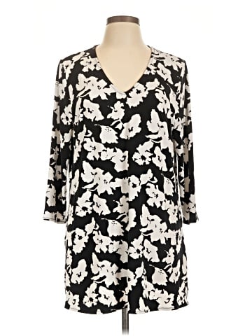 Alfani 3/4 Sleeve T-Shirt (view 1)