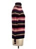 Etcetera Stripes Purple Silk Pullover Sweater Size S - photo 4