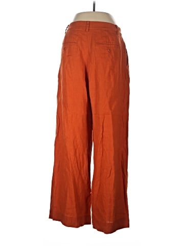 Madewell The Harlow Wide-Leg Pant in 100% Linen (view 2)
