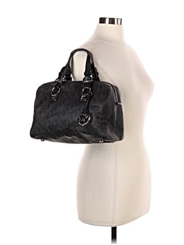 MICHAEL Michael Kors Leather Satchel (view 2)