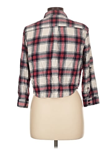 Forever 21 3/4 Sleeve Button-Down Shirt (view 2)
