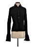 Faconnable Black Long Sleeve Blouse Size S - photo 1