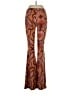 Free People Print Orange Dress Pants Size XS - photo 2