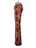 Free People Print Orange Dress Pants Size XS - photo 5