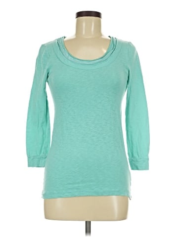 J.Crew Factory Store 3/4 Sleeve T-Shirt (view 1)
