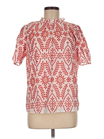 Ann Taylor Short Sleeve Blouse (view 1)
